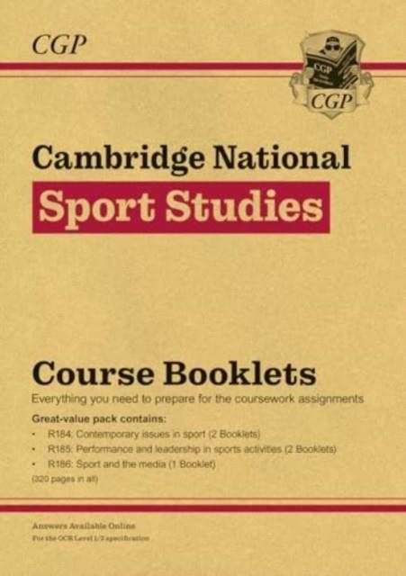 NEW OCR CAMBRIDGE NATIONAL IN SPORT STUDIES: COURSE BOOKLETS PACK (WITH ONLINE EDITION) | 9781837740604