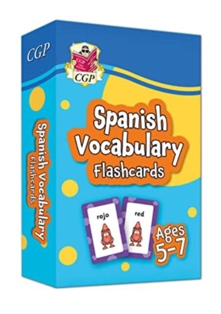 SPANISH VOCABULARY FLASHCARDS FOR AGES 5-7 (WITH FREE ONLINE AUDIO) | 9781789087444