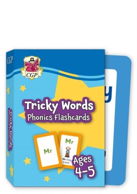 TRICKY WORDS PHONICS FLASHCARDS FOR AGES 4-5 (RECEPTION) | 9781789089431