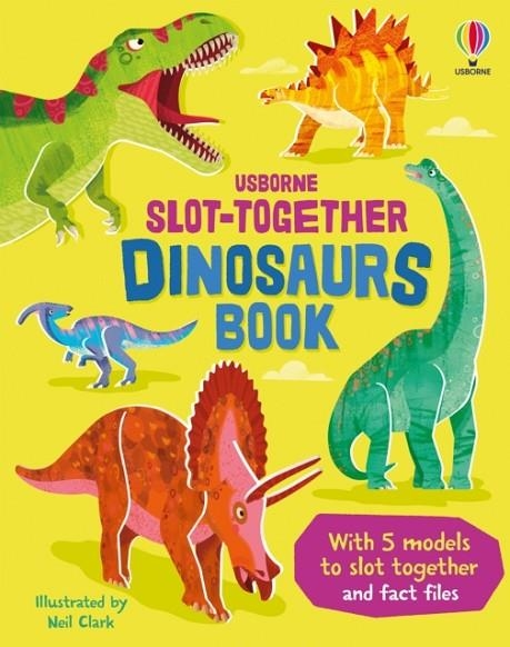 SLOT-TOGETHER DINOSAURS BOOK | 9781805076667