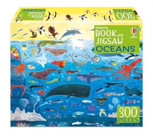 USBORNE BOOK AND JIGSAW OCEANS | 9781805077954