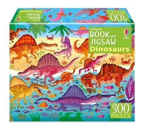 USBORNE BOOK AND JIGSAW DINOSAURS | 9781805319443