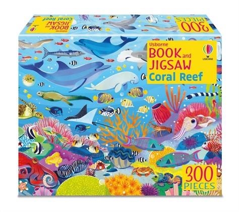 USBORNE BOOK AND JIGSAW CORAL REEF | 9781803708195