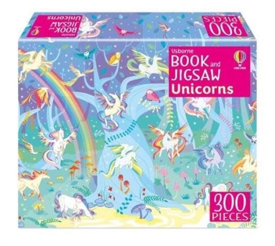 USBORNE BOOK AND JIGSAW UNICORNS | 9781805077893