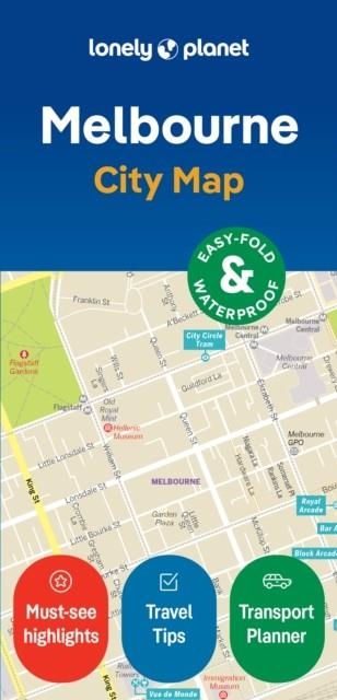 MELBOURNE CITY MAP 2 | 9781787017153