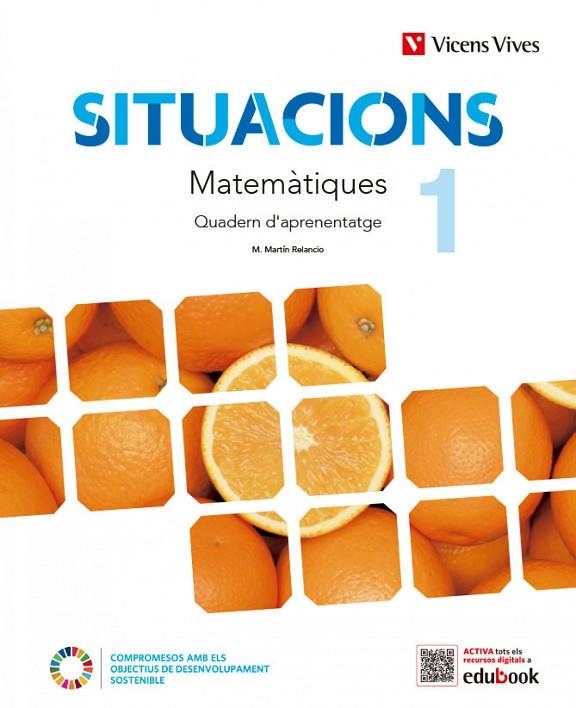 MATEMATIQUES 1 ESO SITUAC CUAD CAT | 9788468284132