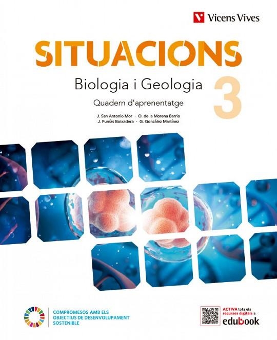 BIOLOGIA GEOLOGIA 3 ESO SITUAC CUAD CAT | 9788468284385