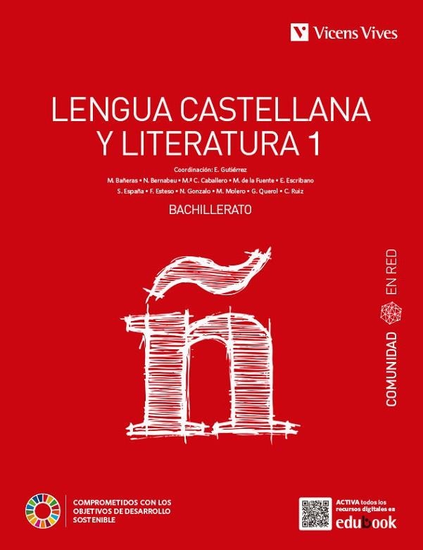 LENGUA CAST 1 BACH COMUNIDAD RED | 9788468299358