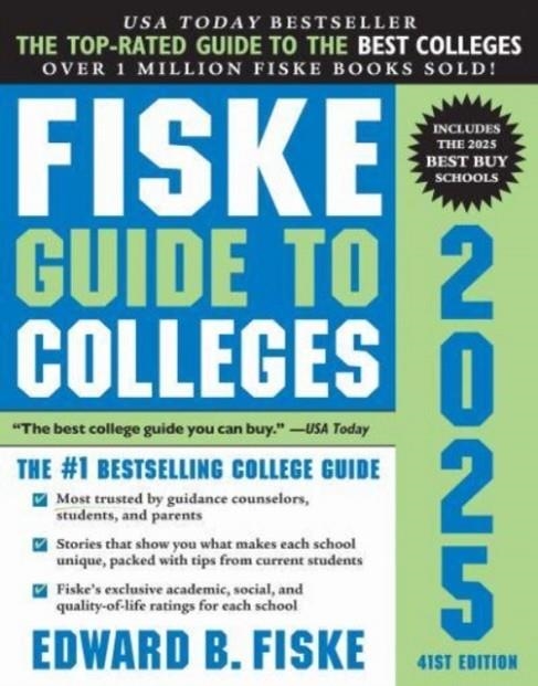 FISKE GUIDE TO COLLEGES 2025 (REVISED) | 9781728295558 | FISKE, EDWARD 