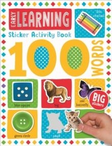 100 EARLY LEARNING WORDS STICKER ACTIVITY | 9781789476156 | MAKE BELIEVE IDEAS