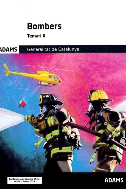 TEMARI 2 BOMBERS GENERALITAT DE CATALUNYA | 9788411167819 | VARIOS AUTORES