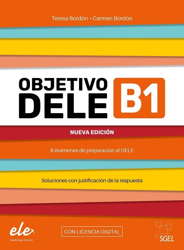 OBJETIVO DELE B1 NUEVA EDICIÓN | 9788410071001 | BORDÓN MARTÍNEZ, TERESA/BORDÓN MARTÍNEZ, CARMEN