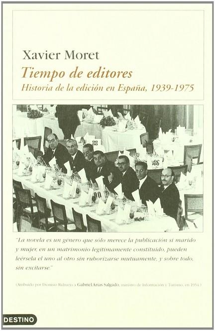 TIEMPO DE EDITORES | 9788423334445 | XAVIER MORET