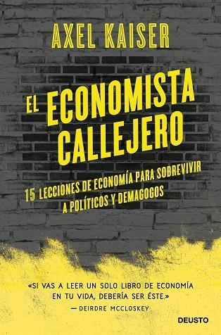 EL ECONOMISTA CALLEJERO | 9788423433674 | AXEL  KAISER BARENTS-VON HOHENHAGEN