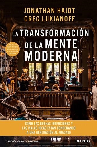 LA TRANSFORMACIÓN DE LA MENTE | 9788423430758 | JONATHAN  HAIDT Y GREG LUKIANOFF