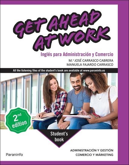 GET AHEAD AT WORK INGLES PARA ADMINISTRACION Y COMERCIO 2ºE | 9788428362689 | CARRASCO/FAJARDO