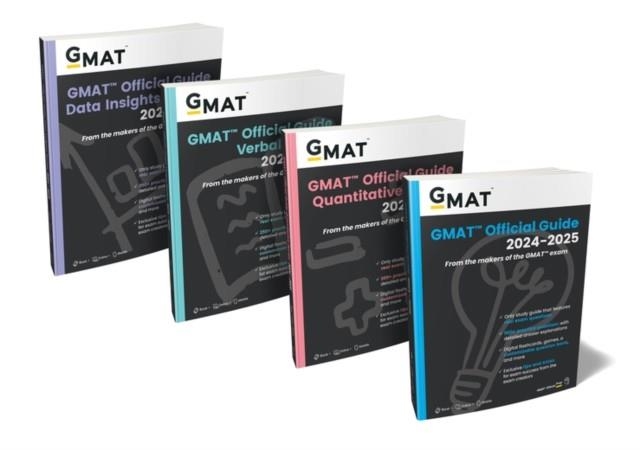 GMAT OFFICIAL GUIDE 2024-2025 BUNDLE: BOOKS + ONLINE QUESTION BANK | 9781394260126 | GMAC