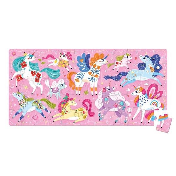 PUZZLE I LOVE UNICORNS 60 PIECES | 5902983492641 | BANANA PANDA