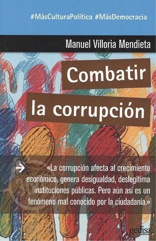 COMBATIR LA CORRUPCION | 9788417690663 | MANUEL VILLORIA