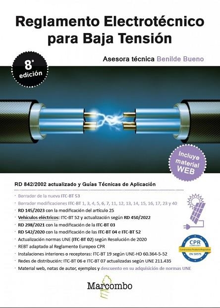 REGLAMENTO ELECTROTECNICO PARA BAJA TENSION 8.ª EDICION | 9788426738714 | BENILDE BUENO