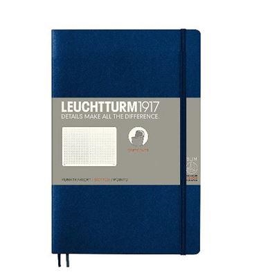 NOTEBOOK PAPERBACK B6 T/B, PUNTOS AZUL MARINO | 4004117538841