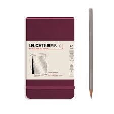 NOTEBOOK PAPERBACK B6 T/D, LINEAS, PORT RED | 4004117596841