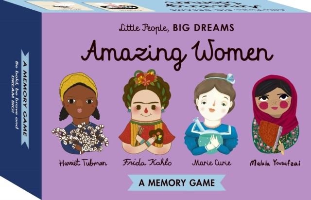 LITTLE PEOPLE, BIG DREAMS AMAZING WOMEN: A MEMORY GAME | 9780711287037 | MARIA ISABEL SANCHEZ VEGARA