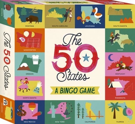 THE 50 STATES BINGO GAME: A BINGO GAME FOR EXPLORERS | 9780711290327 | GABRIELLE BALKAN