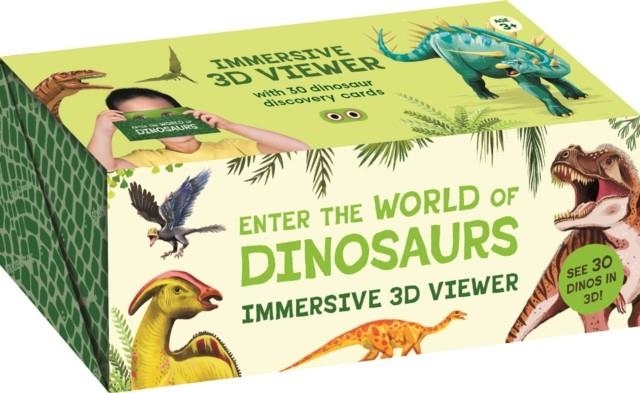 ENTER THE WORLD OF DINOSAURS: IMMERSIVE 3D VIEWER | 9780711295629 | PAUL UPCHURCH