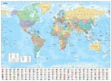 COLLINS WORLD WALL PAPER MAP 2024 | 9780008712570 | COLLINS MAP