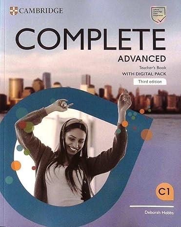 COMPLETE ADVANCED TEACHER'S BOOK WITH DIGITAL PACK | 9781009162388 | DEBORAH HOBBS