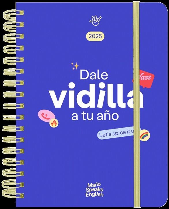 AGENDA ANUAL SEMANAL 2025 MARÍA SPEAKS ENGLISH | 9788419215369 | G. DURÁN, MARÍA