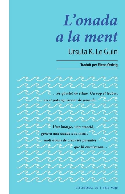 L'ONADA A LA MENT | 9788419206862 | LE GUIN, URSULA K.