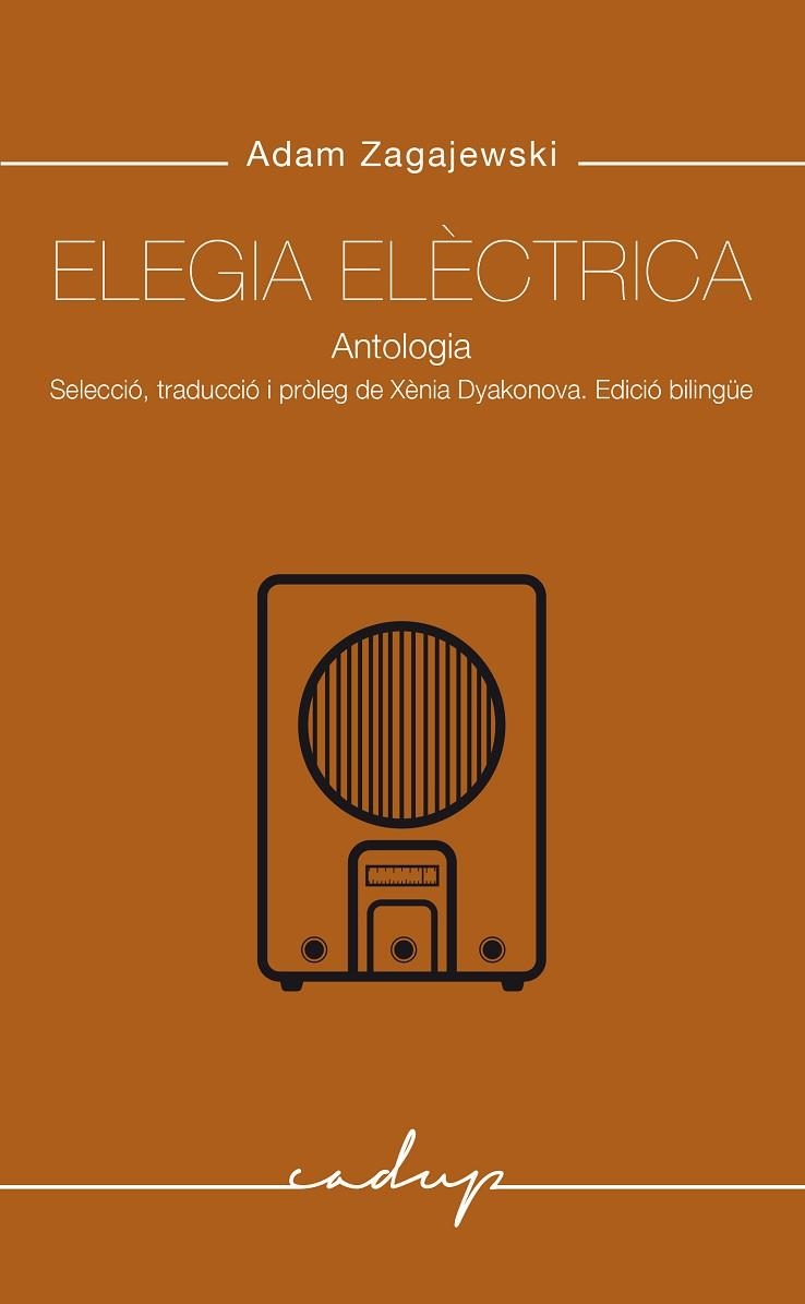 ELEGIA ELÈCTRICA | 9788412843347 | ZAGAJEKSKI, ADAM