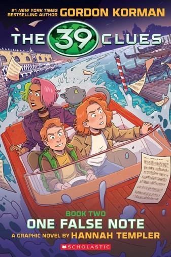 39 CLUES GRAPHIX #2: ONE FALSE NOTE (GRAPHIC NOVEL EDITION) | 9781339026473 |  GORDON KORMAN 