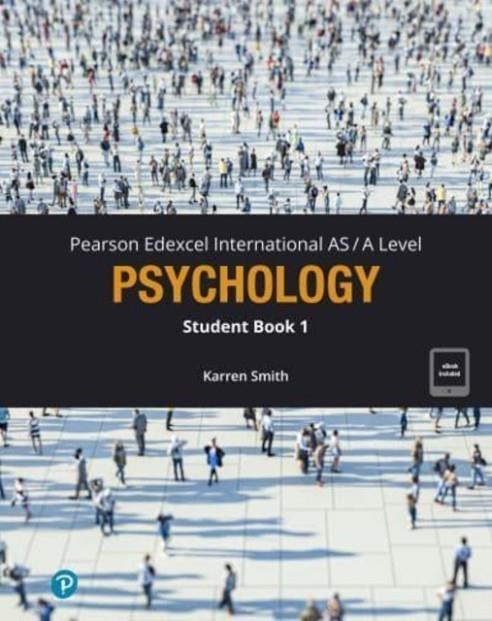 PEARSON EDEXCEL INTERNATIONAL AS-LEVEL PSYCHOLOGY STUDENT BOOK W/CODE | 9781292736112 | PEARSON EDUCATION LIMITED