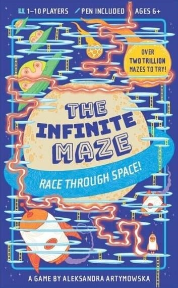 INFINITE MAZE RACE THROUGH SPACE | 9781399625456 | ALEKSANDRA ARTYMOWSKA