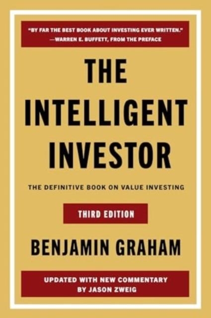 THE INTELLIGENT INVESTOR THIRD EDITION | 9780063423527 | BENJAMIN GRAHAM, JASON ZWEIG