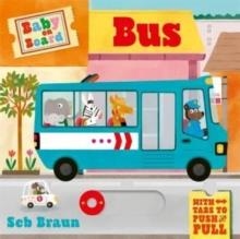 BABY ON BOARD: BUS : A PUSH, PULL, SLIDE TAB BOOK | 9781800788251 | RUTH SYMONS