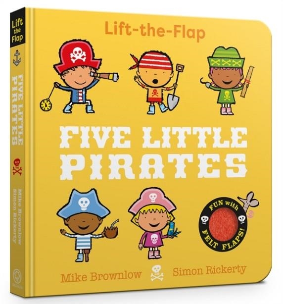 FIVE LITTLE PIRATES | 9781408370728 | MIKE BROWNLOW