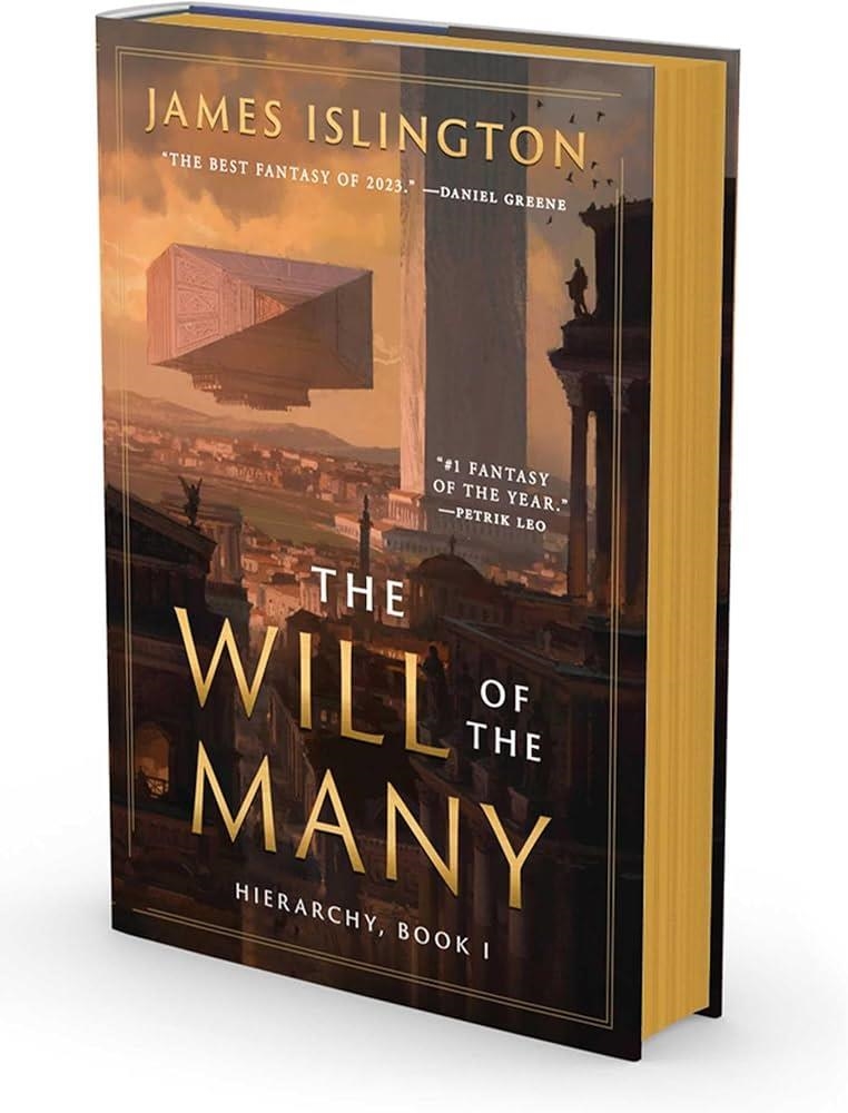 THE WILL OF THE MANY: DELUXE EDITION HARDCOVER | 9781668093290 | JAMES ISLINGTON