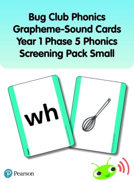 BUG CLUB PHONICS GRAPHEME-SOUND CARDS YEAR 1 PHASE 5 PHONICS SCREENING PACK (SMALL) | 9781292439792