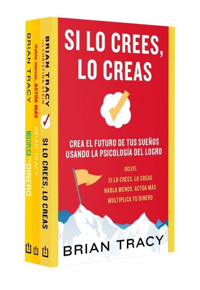 PACK BRIAN TRACY. (CONTIENE: SI LO CREES LO CREAS | HABLA MENOS, ACTÚA MÁS | MULTIPLICA TU DINERO) | 9788466380652 | RIA TRACY