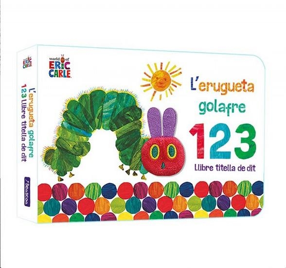 L'ERUGUETA GOLAFRE 1 2 3. LLIBRE TITELLA DE DIT (COL·LECCIÓ ERIC CARLE) | 9788448863012 | RI CARLE