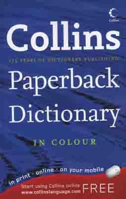 D.I COLLINS PAPERBACK DICTIONARY 6TH ED. IN COLOUR | 9780007299386