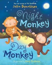 NIGHT MONKEY, DAY MONKEY PB | 9780749748937 | JULIA DONALDSON