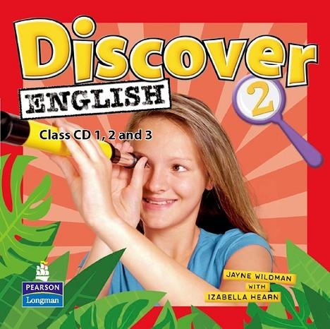 DISCOVER ENGLISH 2 CLASS CDS | 9781405866439 | IZABELLA HEARN