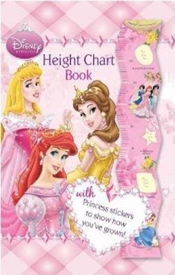 DISNEY PRINCESS HEIGHT CHART BOOK | 9781407561448