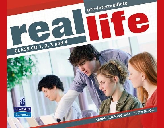 REAL LIFE PRE-INTERMEDIATE CLASS CDS 1-4 | 9781405897310 | SARAH CUNNINGHAM