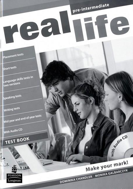 REAL LIFE PRE-INTERMEDIATE TESTBOOK+CD | 9781408243046 | CHANDLER, DOMINIKA